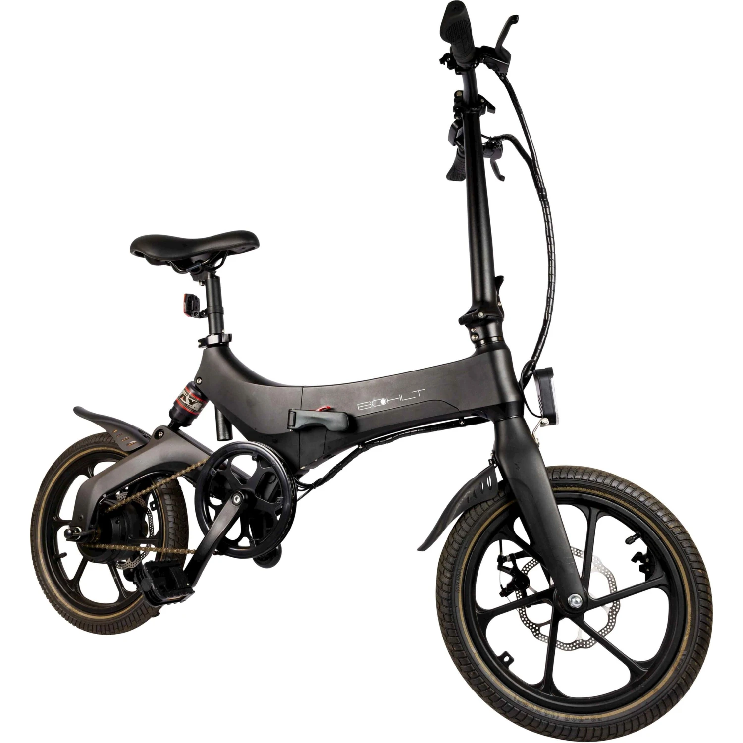 Merkloos Bohlt X160 5,2 Ah Elektrische Vouwfiets - Black 4 Merkloos Bohlt X160 5,2 Ah Elektrische Vouwfiets - Black - Afbeelding 2