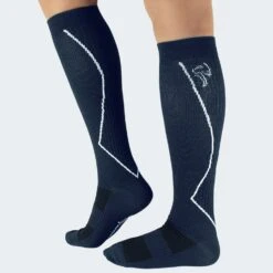 Black Snake Compression Fit Sport Blue Hardloopsokken -Kampeerartikelen Korting 64620a003e3d60.24929057