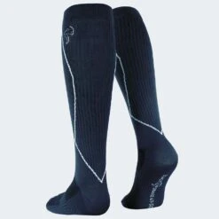 Black Snake Compression Fit Sport Blue Hardloopsokken -Kampeerartikelen Korting 64620a46305f27.52302790