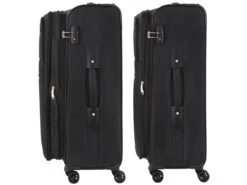 Travelz Softspinner 67cm TSA Reiskoffer - Black -Kampeerartikelen Korting 64a4449a379cda6c