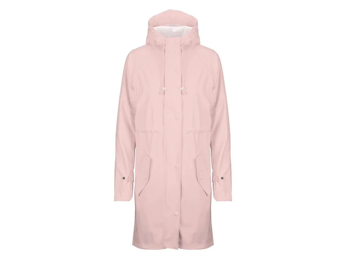 Merkloos Ralka Mizzle Dames Regenjas - Pink 3 Merkloos Ralka Mizzle Dames Regenjas - Pink