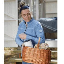 Merkloos Ivanhoe Beata Dames Groen Wollen Full-zip Vest -Kampeerartikelen Korting 65c163f1e87998.76995340