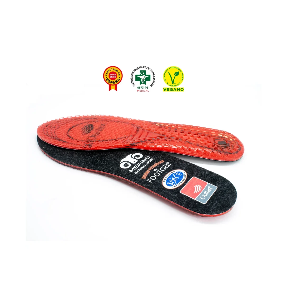 Merkloos Footgel Ski Extreme Cold Inlegzolen 5 Merkloos Footgel Ski Extreme Cold Inlegzolen - Afbeelding 3