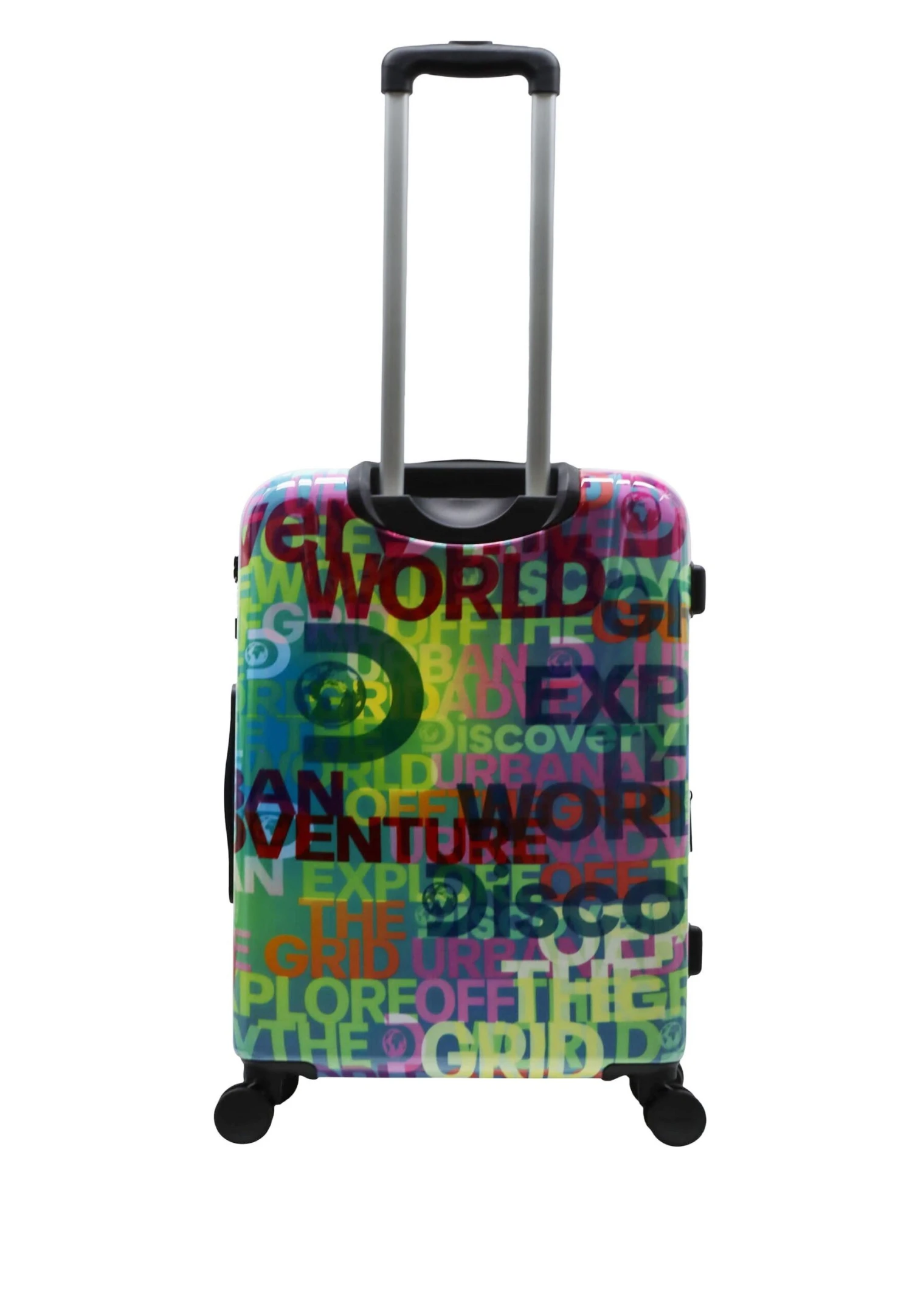 Merkloos Discovery Explore The World 67 Cm Reiskoffer 6 Merkloos Discovery Explore The World 67 Cm Reiskoffer - Afbeelding 4