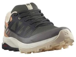 Salomon Outrise GTX Magnet/Black/Coral Dames Wandelschoenen -Kampeerartikelen Korting 660425 salomon outrise gtx dames wandelschoenen 3 ecommerce