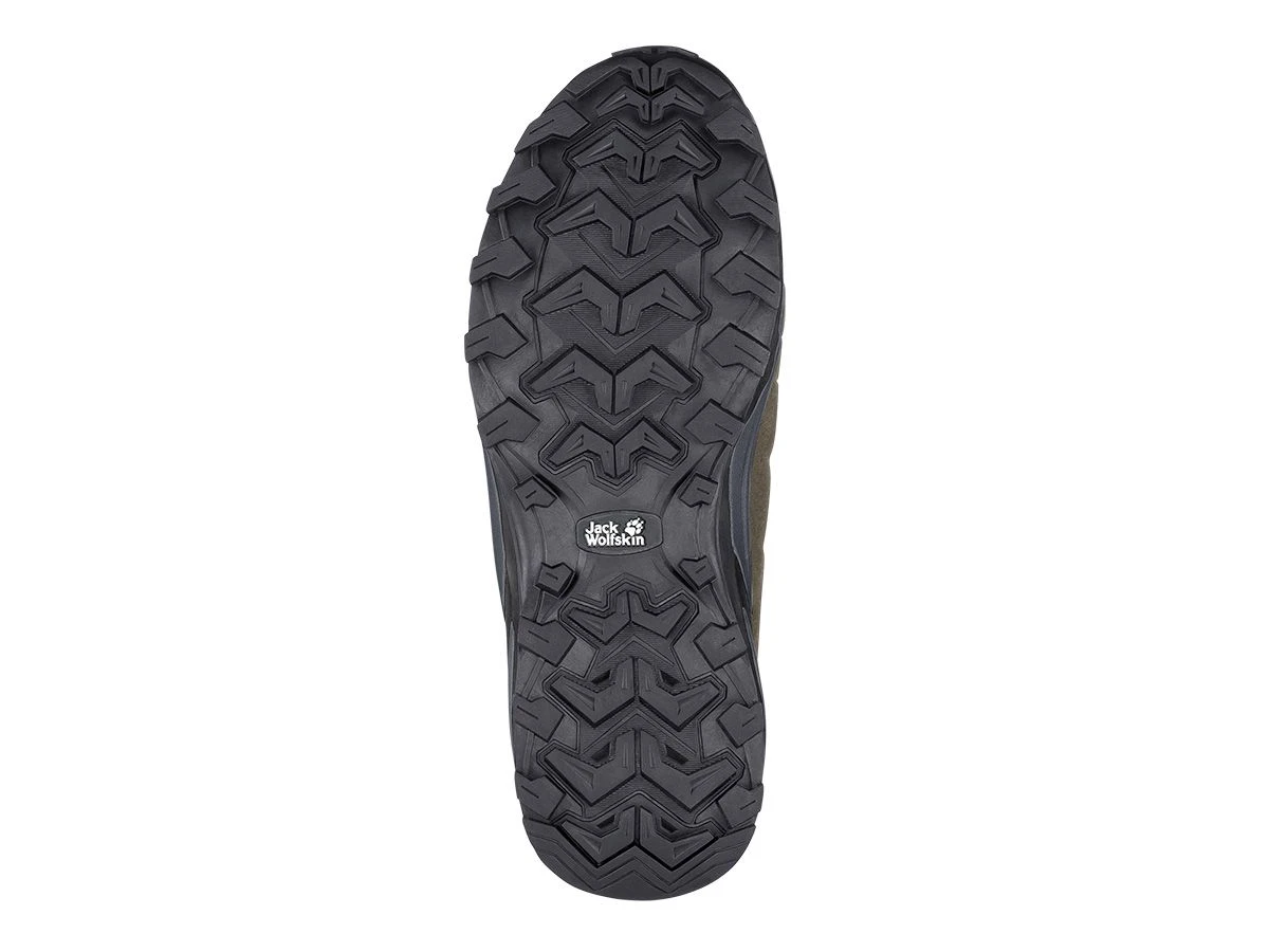 Jack Wolfskin Refugio Texapore Low Khaki Heren Wandelschoenen 4 Jack Wolfskin Refugio Texapore Low Khaki Heren Wandelschoenen - Afbeelding 2