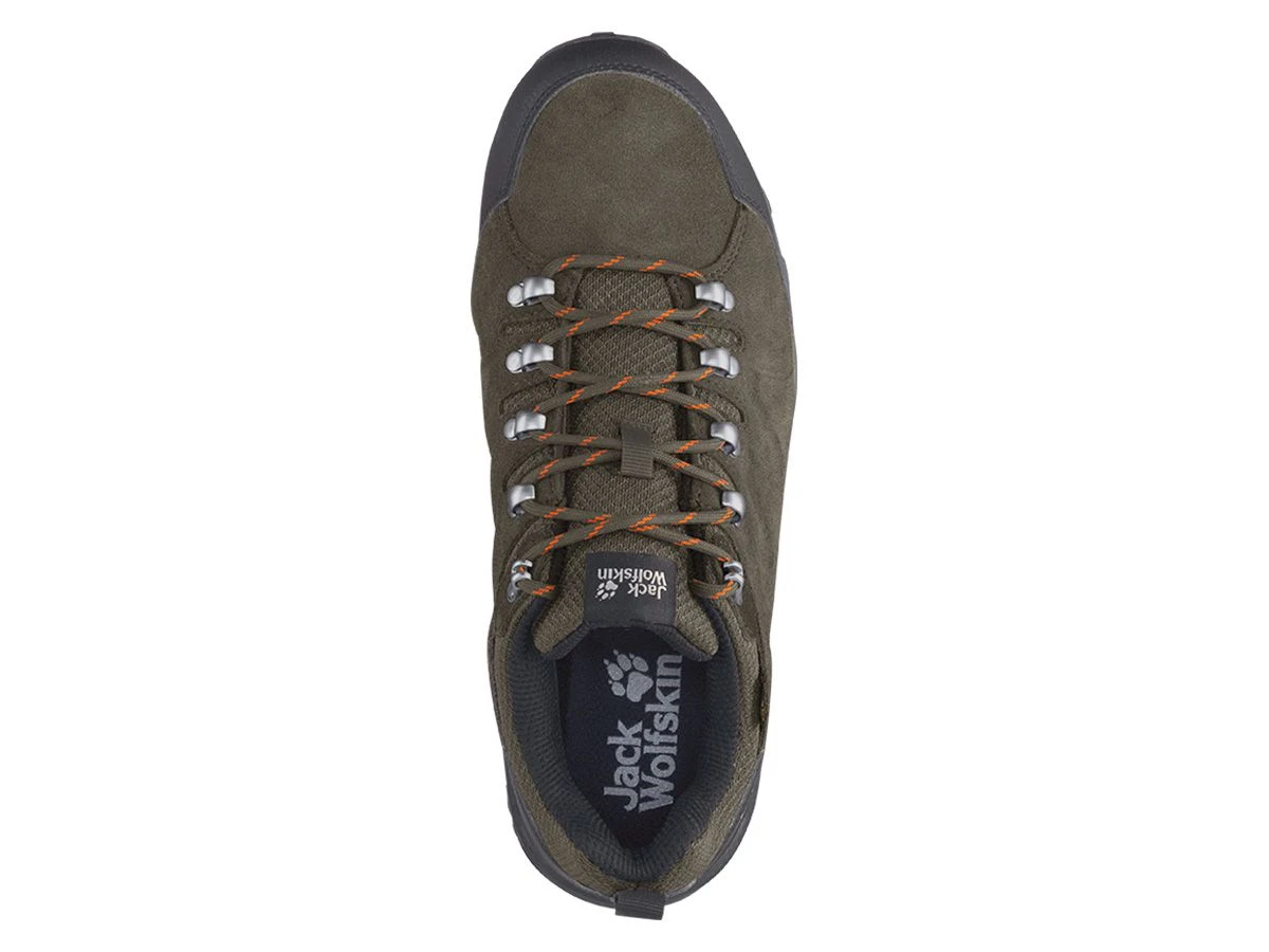 Jack Wolfskin Refugio Texapore Low Khaki Heren Wandelschoenen 5 Jack Wolfskin Refugio Texapore Low Khaki Heren Wandelschoenen - Afbeelding 3