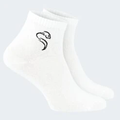 Black Snake 3-Pack White Pure Comfort Quarter Sneakersokken -Kampeerartikelen Korting 661503dba21ef7.60935039