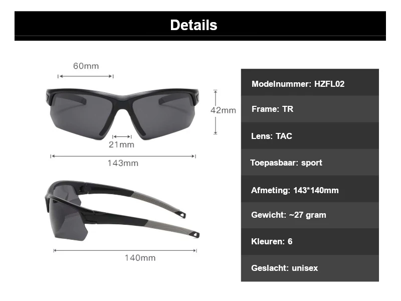 Hikr Fietsbril - Green 5 Hikr Fietsbril - Green - Afbeelding 3