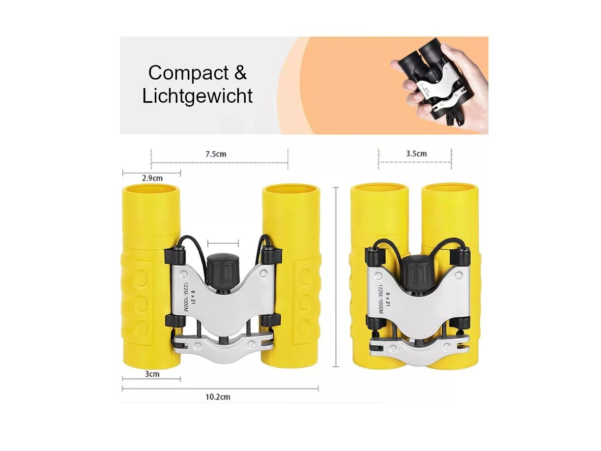 Hikr BaK4 Junior Verrekijker - Black 5 Hikr BaK4 Junior Verrekijker - Black - Afbeelding 3
