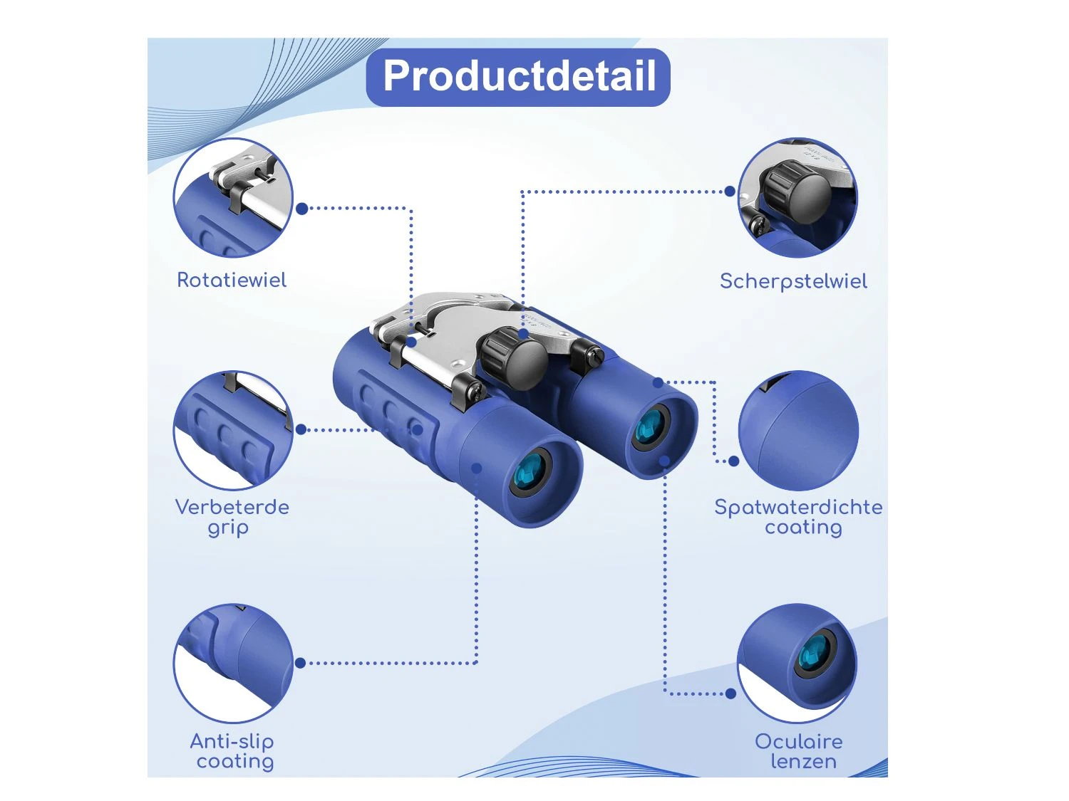 Hikr BaK4 Junior Verrekijker - Green 4 Hikr BaK4 Junior Verrekijker - Green - Afbeelding 2