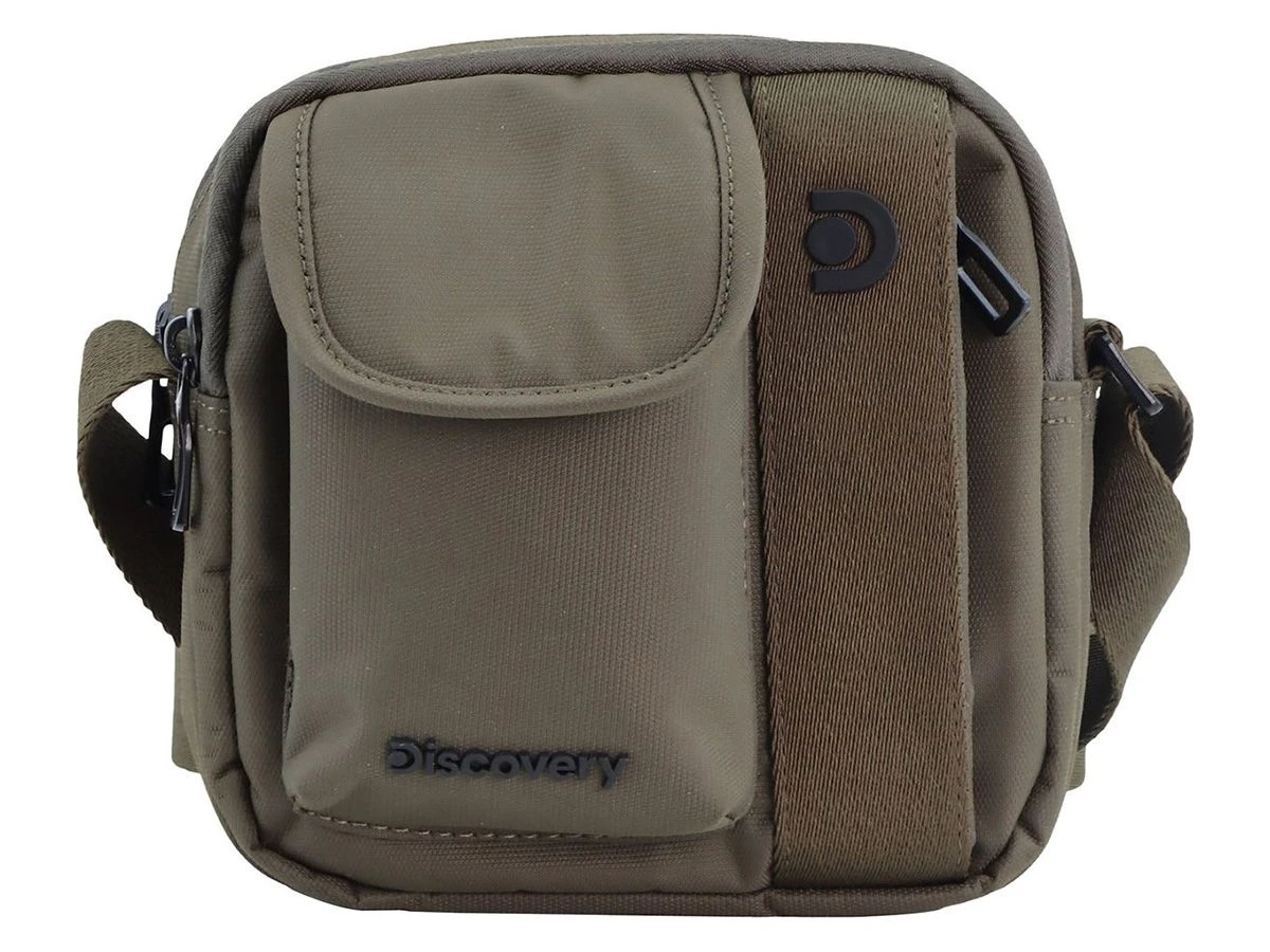 Merkloos Discovery Downtown Schoudertas - Khaki 3 Merkloos Discovery Downtown Schoudertas - Khaki