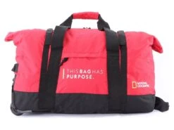 Merkloos National Geographic Pathway 48L Reistas Met Wielen - Pink