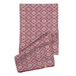 Ivanhoe Freya Deep Red Wollen Sjaal