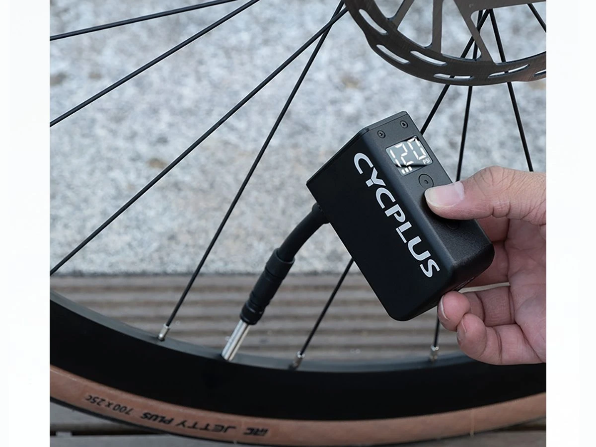 Cycplus AS2 Pro Max Elektrische Mini Fietspomp 5 Cycplus AS2 Pro Max Elektrische Mini Fietspomp - Afbeelding 3