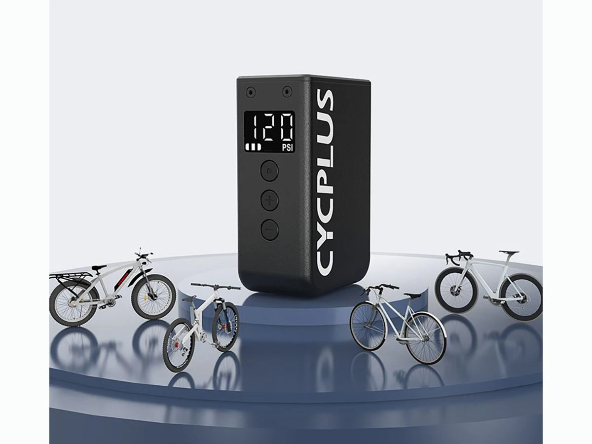 Cycplus AS2 Pro Max Elektrische Mini Fietspomp 4 Cycplus AS2 Pro Max Elektrische Mini Fietspomp - Afbeelding 2