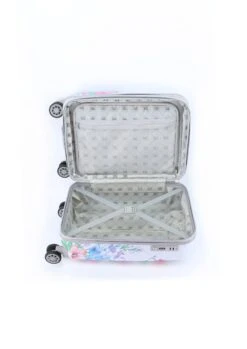 Merkloos ELLE Bouquet 55 Cm Reiskoffer - White -Kampeerartikelen Korting 6697ab53d2bea9.27309801