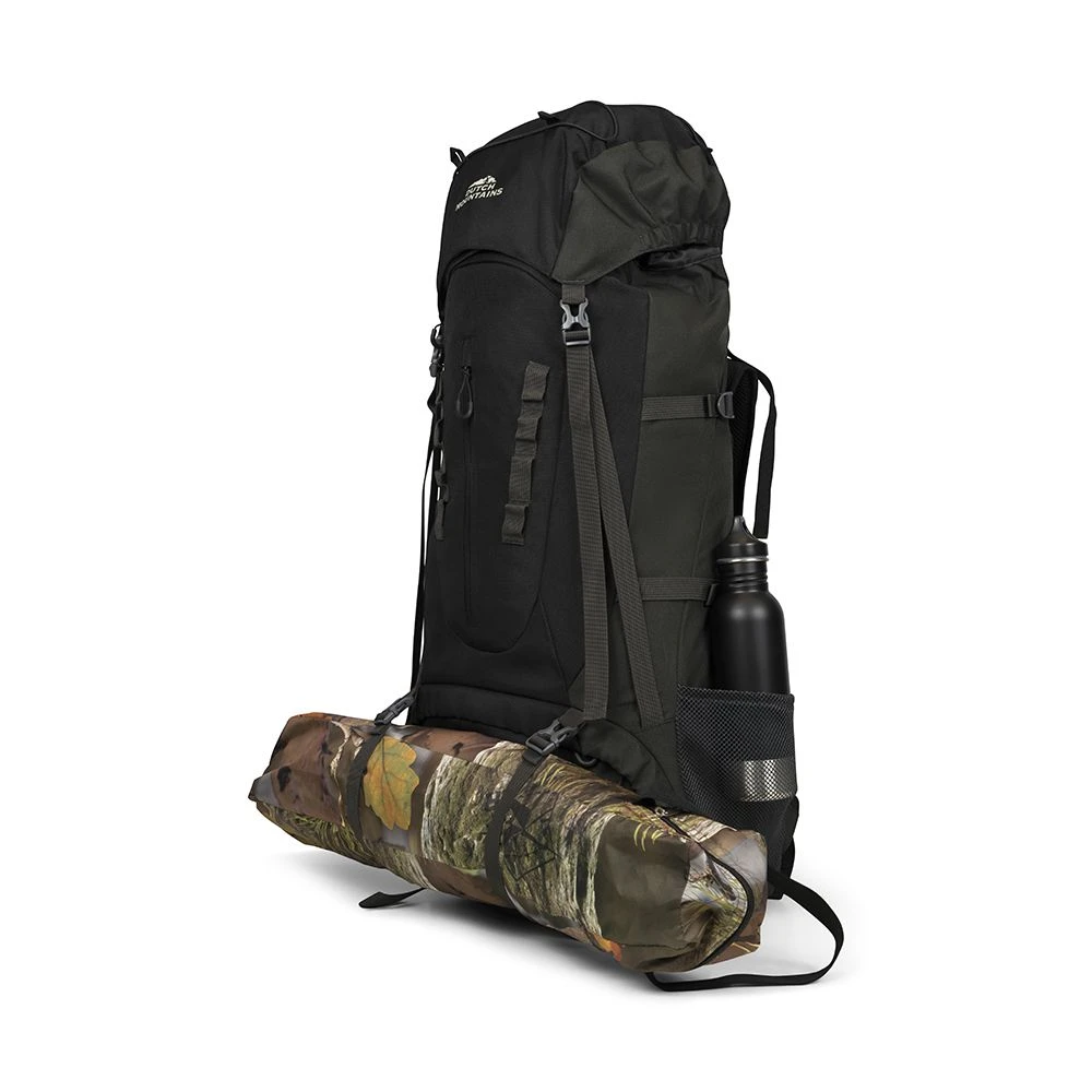 Dutch Mountains 65-75 Liter Backpack Met Regenhoes - Black 7 Dutch Mountains 65-75 Liter Backpack Met Regenhoes - Black - Afbeelding 5