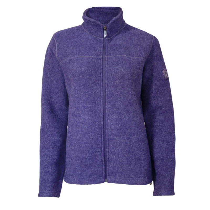 Ivanhoe Beata Purple Haze Paars Wollen Damesvest 7 Ivanhoe Beata Purple Haze Paars Wollen Damesvest - Afbeelding 5