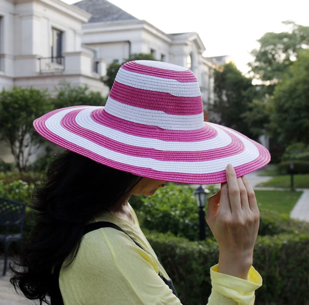 Decopatent Zonnehoed Dames - Strohoed UV - Maat: Volwassenen 8 Decopatent Zonnehoed Dames - Strohoed UV - Maat: Volwassenen - Afbeelding 6