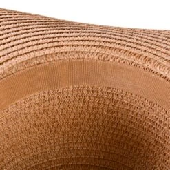 Decopatent Zonnehoed Dames - Bruin Met Zwarte Strik -Kampeerartikelen Korting 66f3cbcb1edb71.29763063