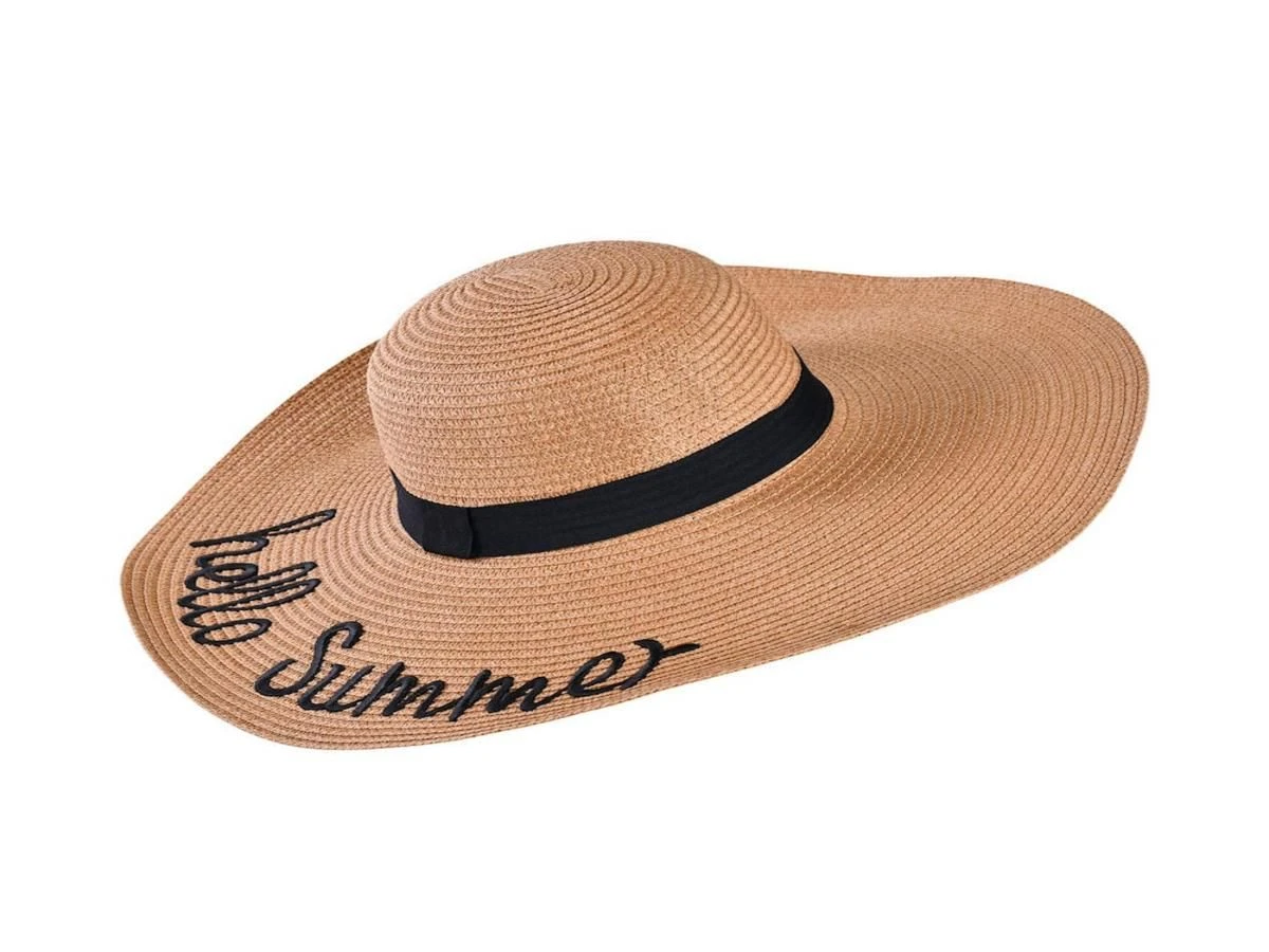 Decopatent Zonnehoed Dames - Bruin UV Strandhoed 3 Decopatent Zonnehoed Dames - Bruin UV Strandhoed