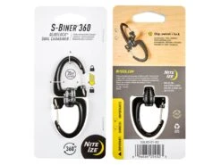 Nite Ize S-Biner 360 Karabijnhaak #3 -Kampeerartikelen Korting 66f3df82de2ab3.69439106