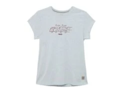 Van One Family Member Glacier Blue Dames T-shirt