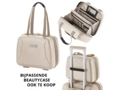 CarryOn Skyhopper 3-delige TSA Kofferset - Champagne 13 CarryOn Skyhopper 3-delige TSA Kofferset - Champagne -Kampeerartikelen Korting 68194f895c02b874