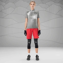 Löffler Comfort E CSL Rode Dames Fietsbroek -Kampeerartikelen Korting 69378b29cbbca73f