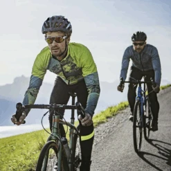 Löffler Shalerock Groen Heren Lange Mouwen Wielrenshirt -Kampeerartikelen Korting 6bc5e34e5dccebb7