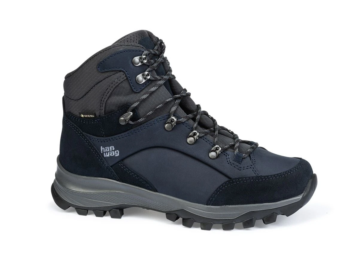 Hanwag Banks GTX Navy/Asphalt Dames Wandelschoenen 3 Hanwag Banks GTX Navy/Asphalt Dames Wandelschoenen