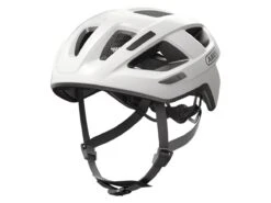 Abus Aduro 3.0 Fietshelm - Polar White 18 Abus Aduro 3.0 Fietshelm - Polar White -Kampeerartikelen Korting 703766 90628 aduro 3.0 polar white quater front no visor abus 640 5 ecommerce