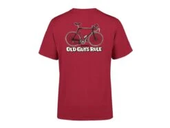 Merkloos Old Guys Rule Cranky Heren T-shirt - Red -Kampeerartikelen Korting 705288 ogr shirt rulecranky rood ak ecommerce