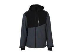 Brunotti Twinstroke Heren Softshell Jacket - Dark Grey Melee