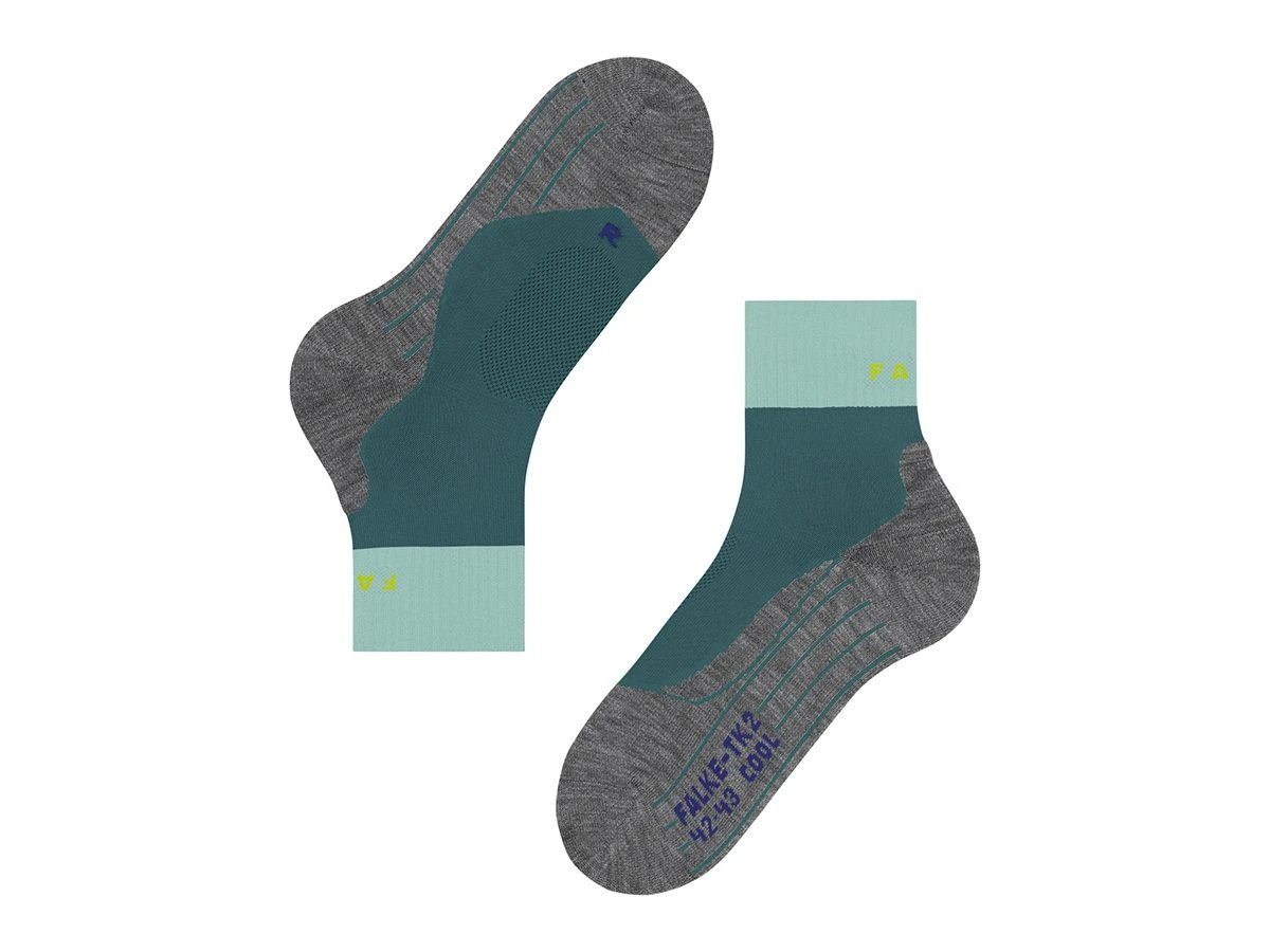 Falke TK2 Explore Cool Short Dames Wandelsokken - Amazonia 4 Falke TK2 Explore Cool Short Dames Wandelsokken - Amazonia - Afbeelding 2