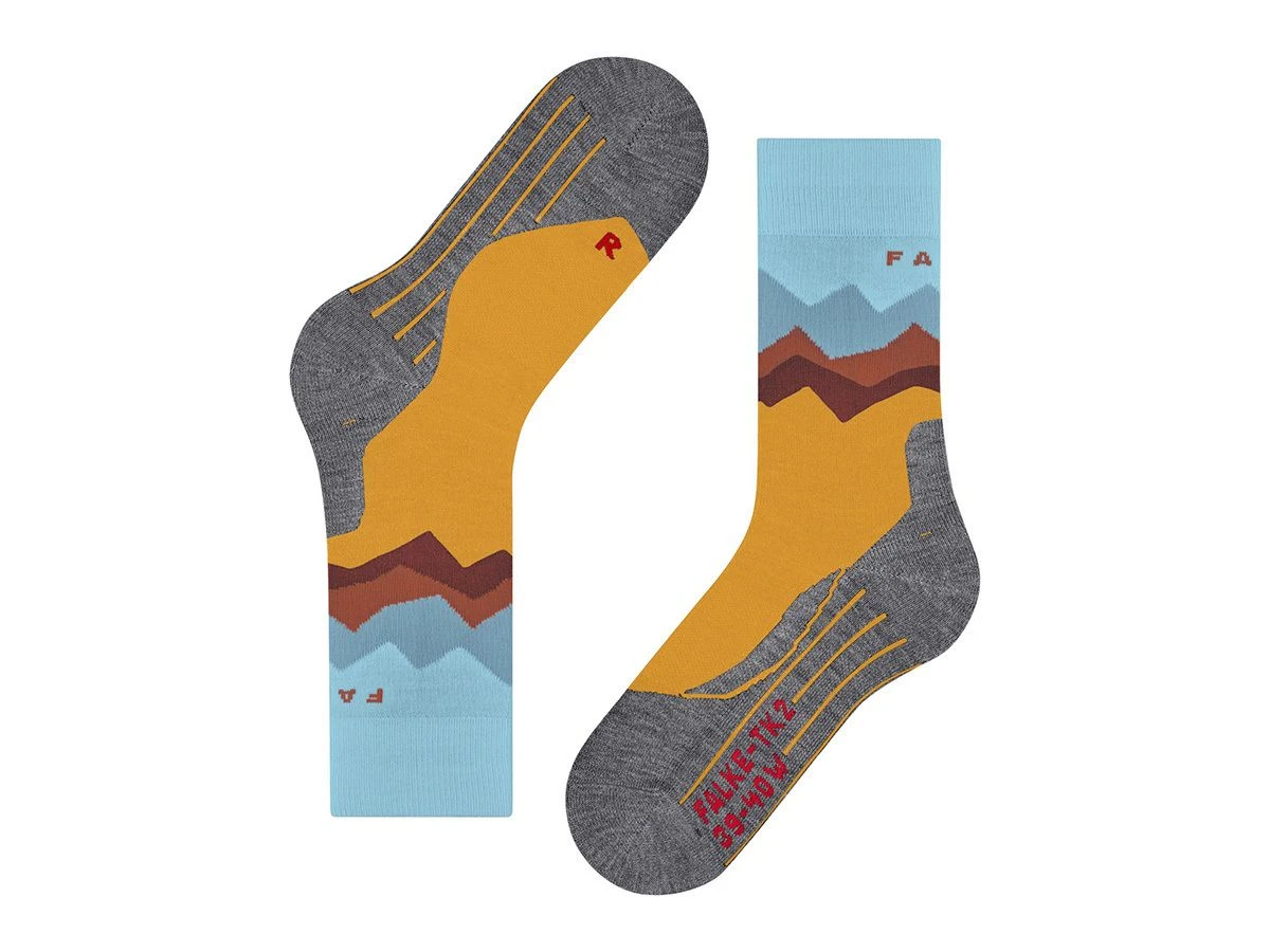 Falke TK2 Explore Dames Wandelsokken - Lemonade 5 Falke TK2 Explore Dames Wandelsokken - Lemonade - Afbeelding 3