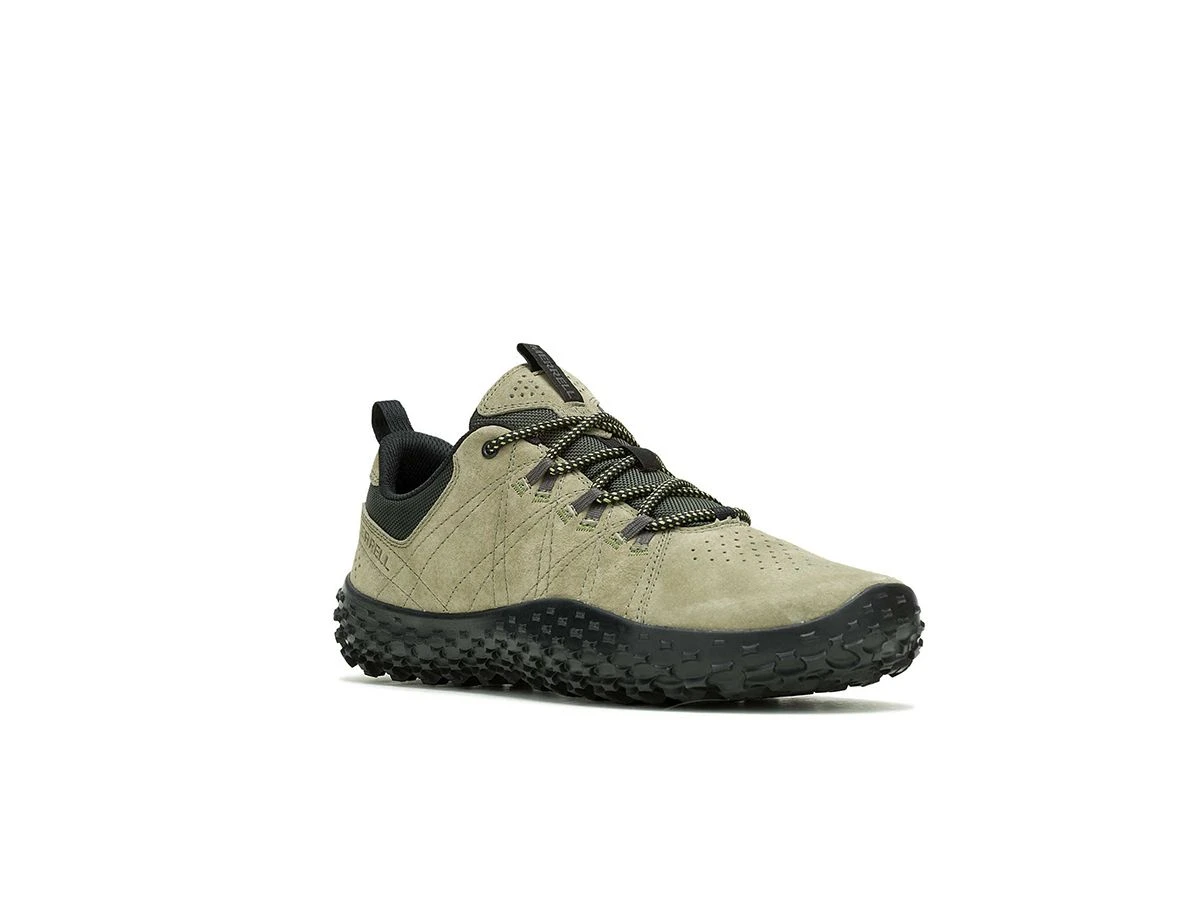 Merrell Wrapt Barefoot Heren Wandelschoenen - Olive/Black 4 Merrell Wrapt Barefoot Heren Wandelschoenen - Olive/Black - Afbeelding 2