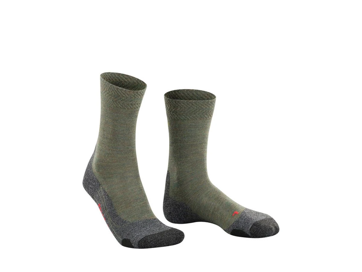 Falke TK2 Explore Heren Wandelsokken - Ivy Green Melange 4 Falke TK2 Explore Heren Wandelsokken - Ivy Green Melange - Afbeelding 2