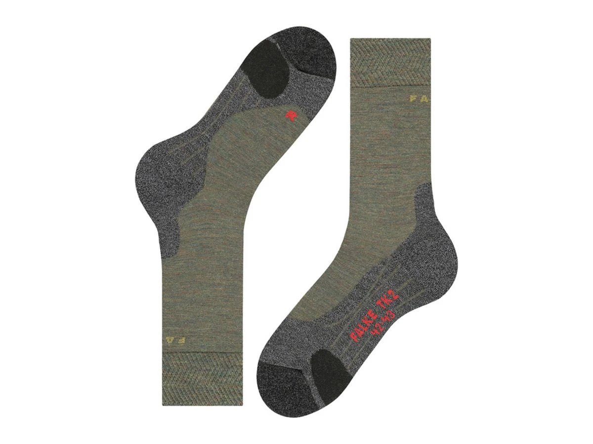 Falke TK2 Explore Heren Wandelsokken - Ivy Green Melange 6 Falke TK2 Explore Heren Wandelsokken - Ivy Green Melange - Afbeelding 4