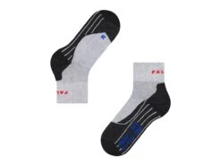 Falke TK2 Explore Cool Short Dames Wandelsokken - Light Grey -Kampeerartikelen Korting 741891 falke tk2 explore cool short dames wandelsokken light grey 05 ecommerce