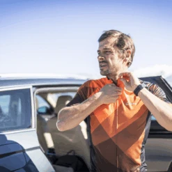 Löffler FZ Hotbond Oranje Heren Wielrenshirt -Kampeerartikelen Korting 76abdb5578e970c8