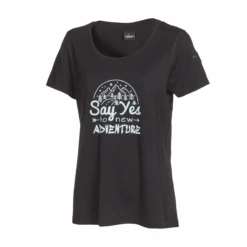 Ivanhoe Meja Adventure Zwart Dames T-shirt