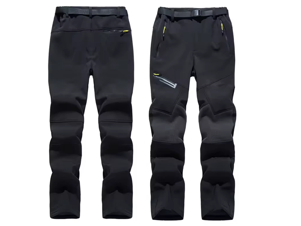 Hikr Waterdichte Heren Fleecebroek - Grey 7 Hikr Waterdichte Heren Fleecebroek - Grey - Afbeelding 5