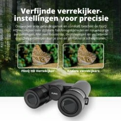 FlinQ HD Verrekijker - Black -Kampeerartikelen Korting 84963c9408e746ce
