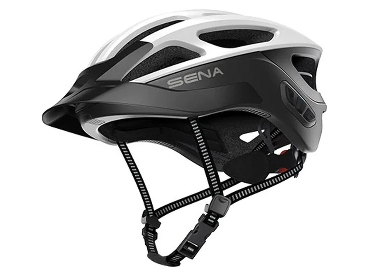 Sena R1 EVO Slimme Fietshelm - White