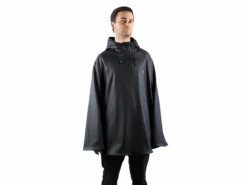 Ralka Sizzle Regenponcho Senior - Zwart -Kampeerartikelen Korting 8b9c77d67fc49653