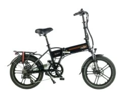 Lacros Trotter T400 Matzwart 13,6Ah Elektrische Vouwfiets