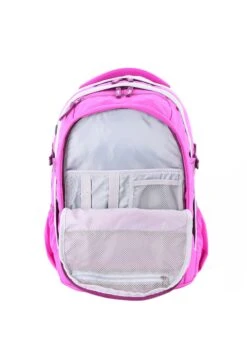 2be School Backpack Rugzak Fuchsia -Kampeerartikelen Korting 90e8b98b4b30f0e1