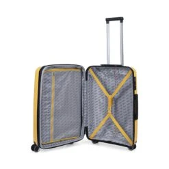 TravelZ Swinger 78 Cm Koffer - Yellow -Kampeerartikelen Korting 9109b94e51f7d2cf